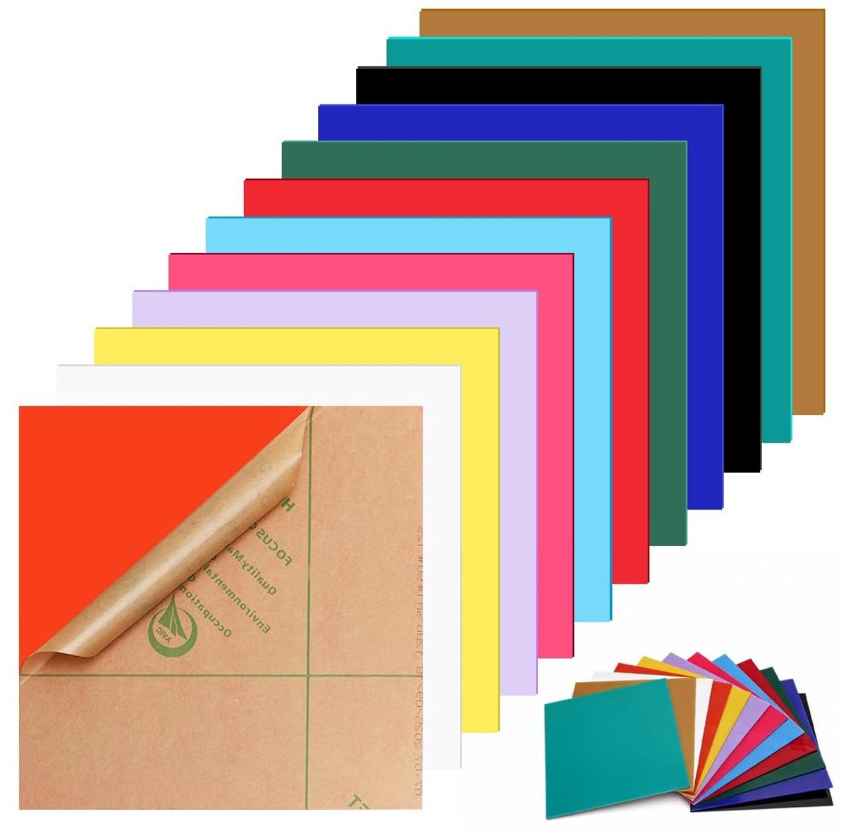 Acrylplaten Set - Kunststof Platen - Modelbouw Hobby - Kleurrijk Transparant - 20x20x3 cm - Diverse Kleuren