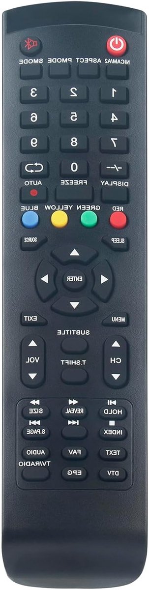 Vervangende Afstandsbediening voor I-JOY Monitoren en Televisies - Compatibel met Diverse Modellen zoals CRYSTAL, ILED en LED - Betrouwbare en Gebruiksvriendelijke Oplossing voor Thuisgebruik