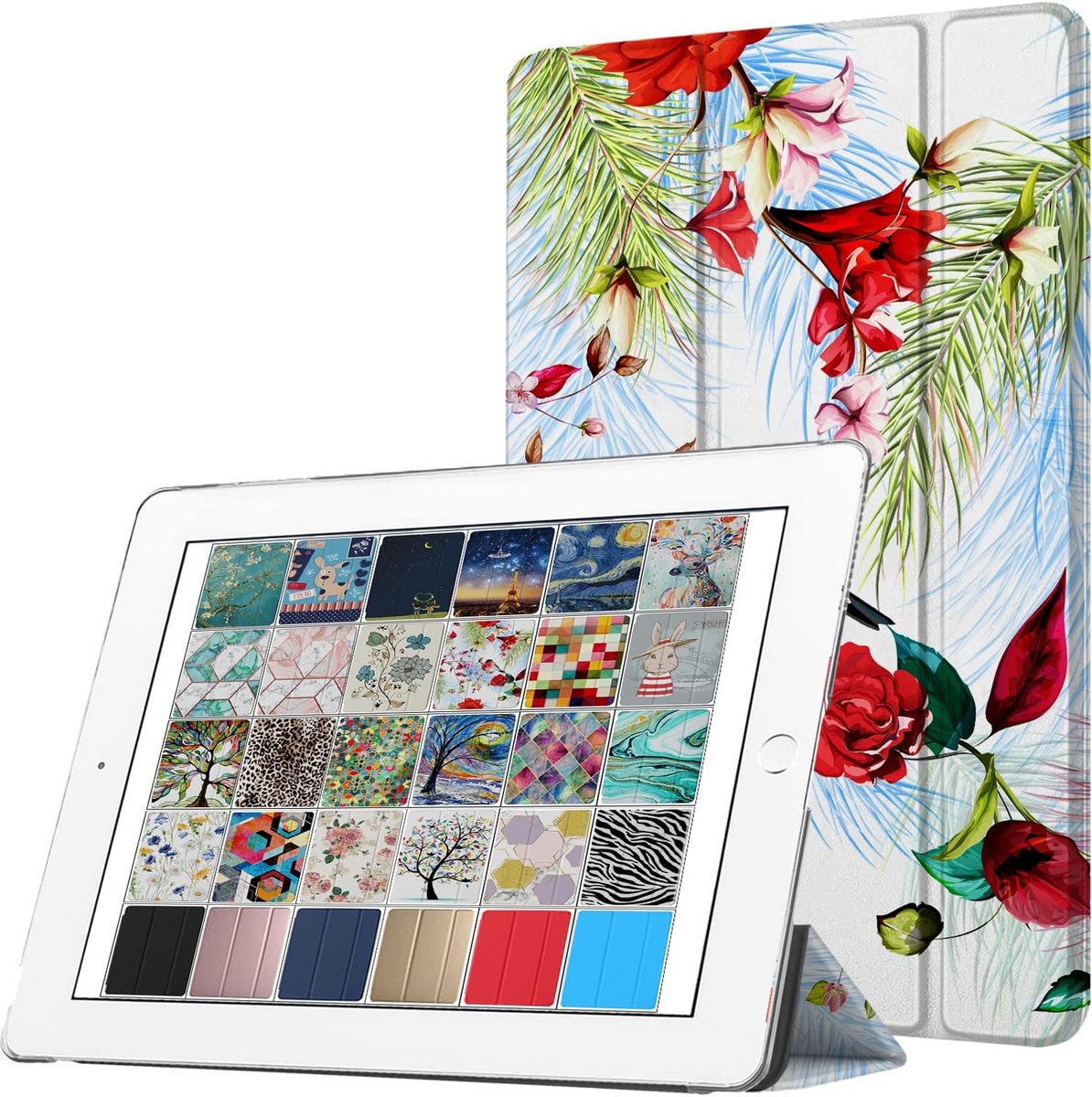 Hoesje iPad Pro 12.9 Inch (2015 1e Gen) Slank Beschermhoes met Stand en Automatische Slaap/Waak Functie