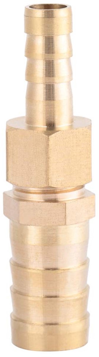 aladdien - Messing Verloopstuk - Slangpilaar - Duurzaam en slijtvast - 8mm naar 14/16/19/25mm - Fitting voor buisdiameters - Geschikt voor diverse t..