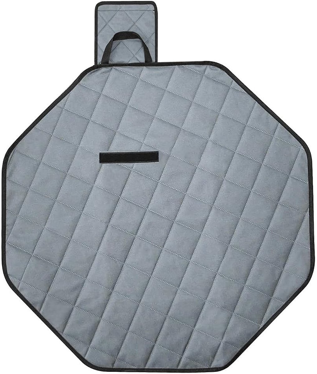 aladdien - Puppy Training Pad - Hond Mat - Wasbaar en Waterdicht - Grijs - Super Absorberend - Geschikt voor Honden en Katten - Octagon Model