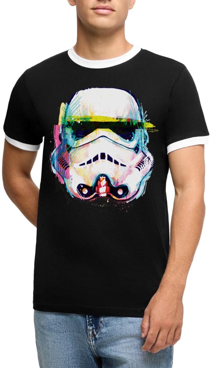 Star Wars Stormtrooper Mannen Contrast Shirt