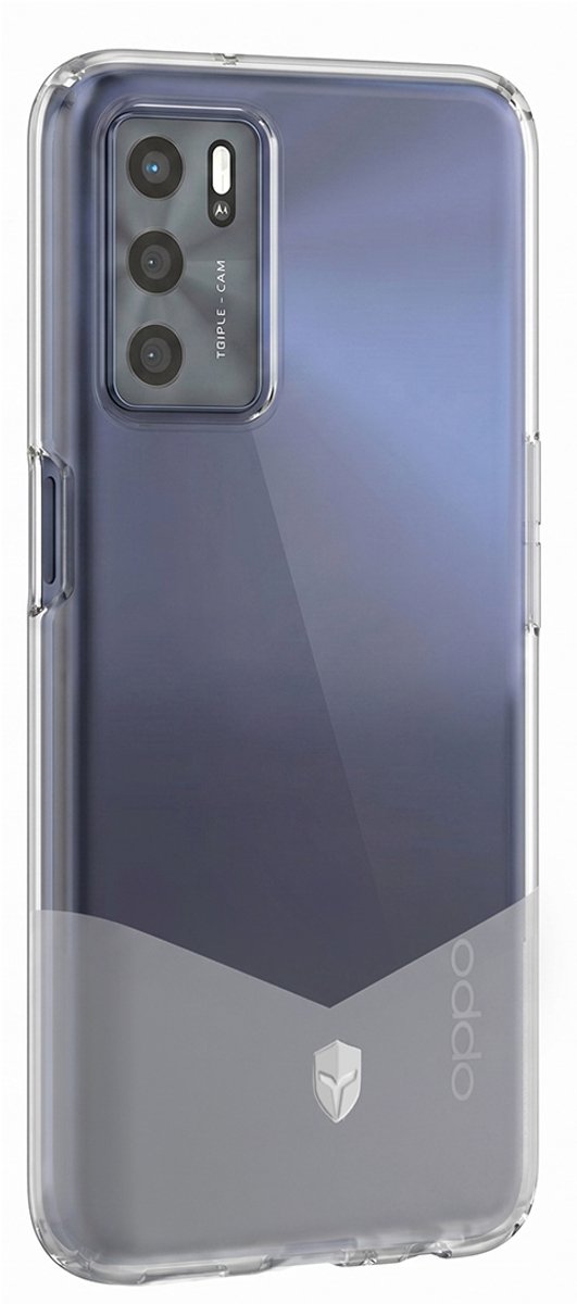 Force Case, Versterkte behuizing voor Oppo A16 / A16S / A54S PURE, Transparant