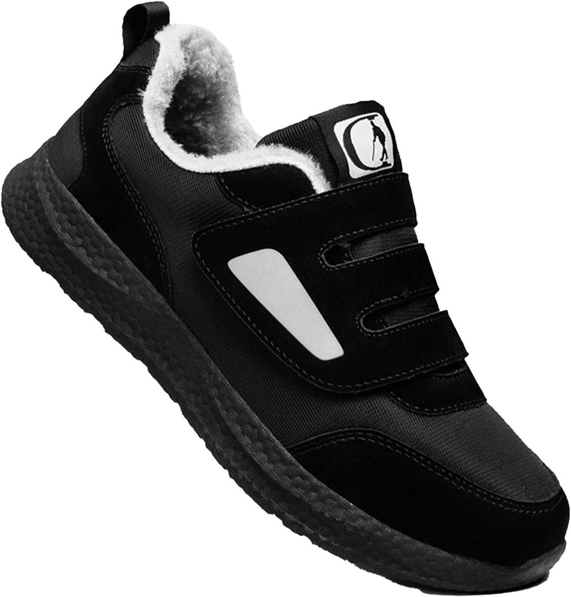 Orthopedische Slippers - Comfortabele Schoenen - Winterse Warmte - Extra Brede Pasvorm - N.v.t. - Zwart