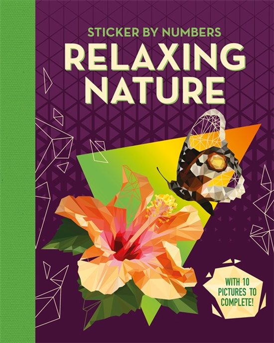 Wonderful Sticker by Numbers- Relaxing Nature - cover