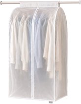 Kledinghoes XXL - Wit - 90 cm x 50 cm x 60 cm - Kledinghoezen - Kleding Beschermhoes - Kledingtas