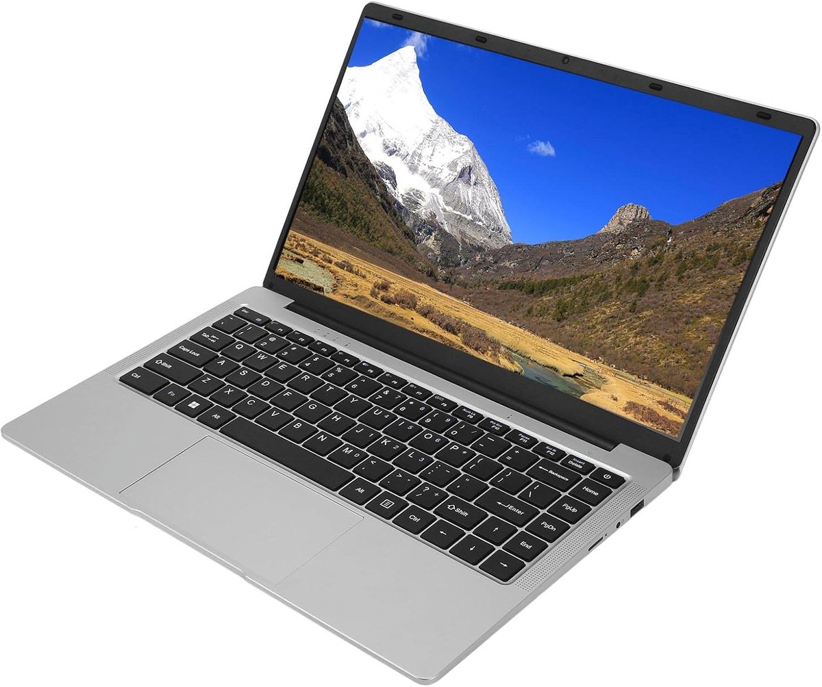 FHD Laptop - Notebook Computer - Dagelijkse Productiviteit - IPS Full HD Scherm - 141 Inch - Zilver