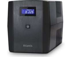 Toren UPS 1200VA/720W Noodstroomvoorziening met AVR en LCD-display