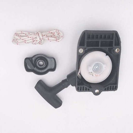 Terugslagstarter Stihl - Compatibel FS75 FS80 FS85 FR85 - Vervangt onderdeel 4137190 4000 - Robuust en duurzaam - Eenvoudige installatie - Bosmaaier onderhoud - Zwart van Merkloos	 — afbeelding 4