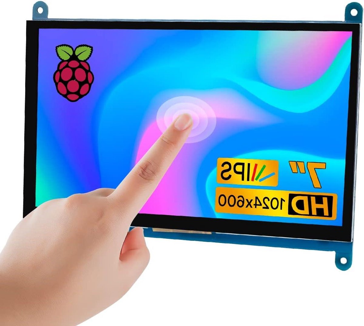 IPS LCD Touch Screen - Extra Monitor - Projecten Uitbreiden - Capacitief Scherm - 7 Inch - Zwart