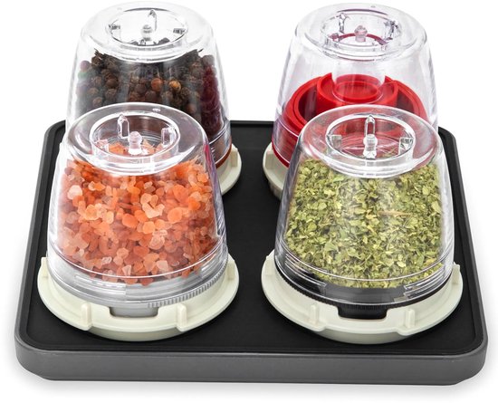 Elektrische kruidenmolen set- Finamill Gift Set van Merkloos — afbeelding 3
