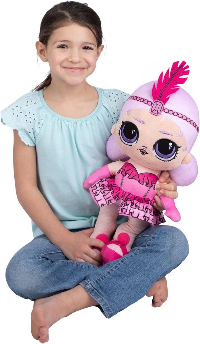 Kussen - Sierkussen Knuffel - Kinderkamer Decoratie - Met Geluid - Standard - Roze