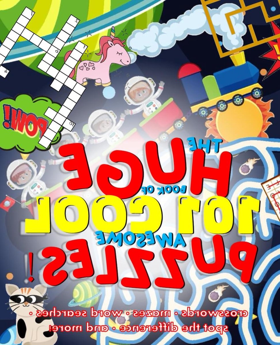 Puzzelboek Kinderen - Activiteitenboek Puzzels - Hersenen Trainen - 101 Verschillende Puzzels - 19 x 23.5 cm - Multicolor