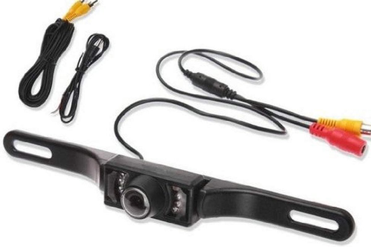 Achteruitrijcamera - Parkeercamera Camera - Veilig Parkeren - 7 Infrarood LEDs - 135 graden - Zwart