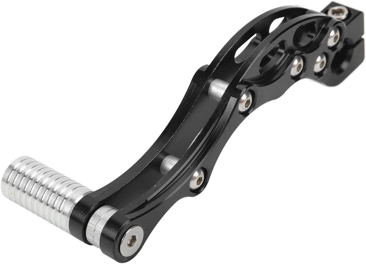 Aluminium Kickstarter Lever voor Motor en Scooter - Universele Accessoire voor Startmechanisme, Zwart, Duurzaam en Lichtgewicht