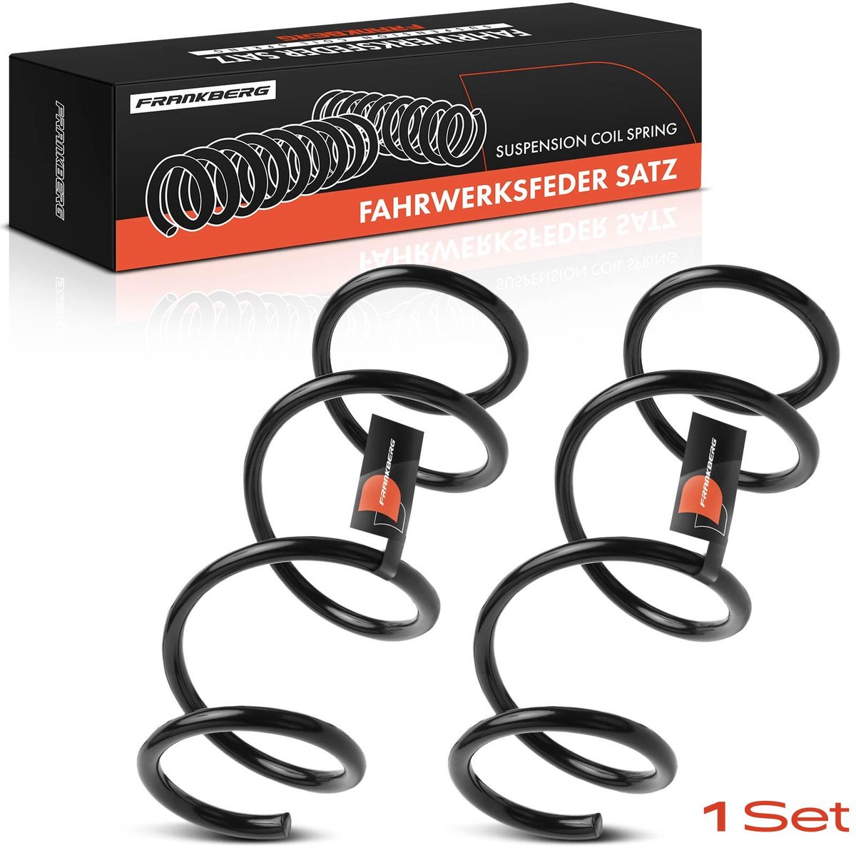 Frankberg 2x Veer Vooras voor Alfa Romeo GTV 916 Spider 18L