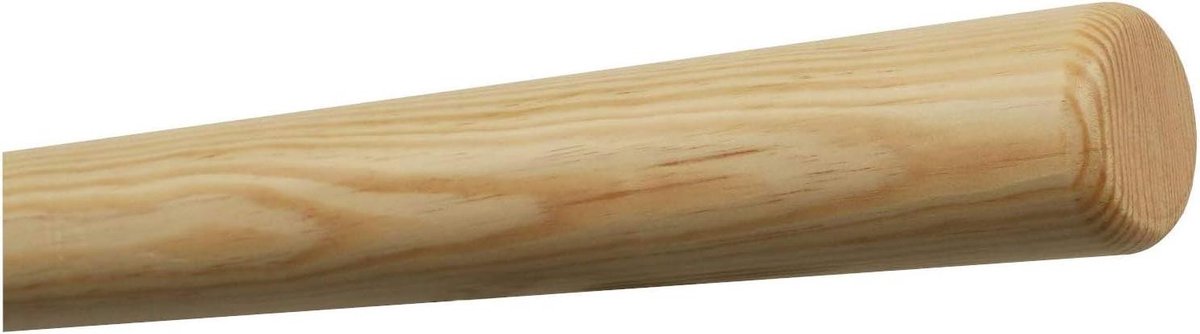 Houten Trapleuning - Grenen Leuning - Veilig Traplopen - Radius Gefreesde Uiteinden - 150 cm - Gelakt