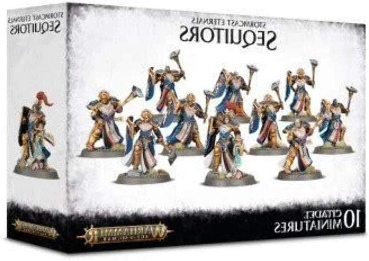 Stormcast Eternals Sequitors - Miniaturen Leger - Tafelblad Wargame - Metaal Kunststof - Regular Stock - Black