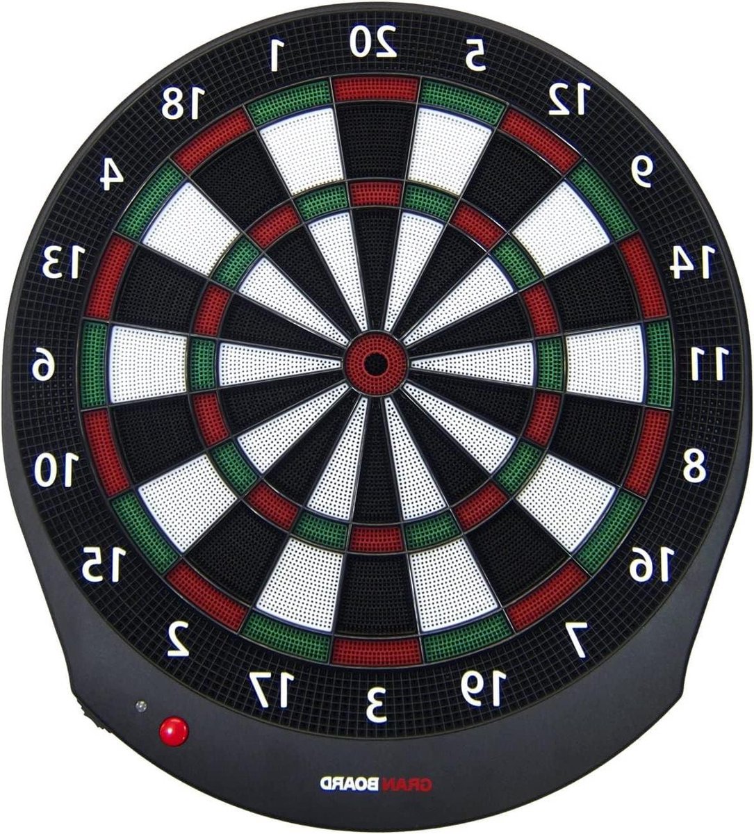 Smart Dartbord - Elektronisch Dartbord - Online Darten - Grootste Online Community - 50 cm Doorsnede - Groen