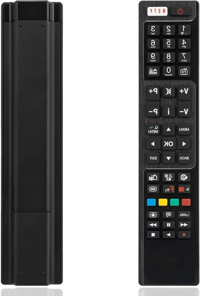 Universele Afstandsbediening - TV Afstandsbediening - TV Bediening - Geen Installatie Vereist - 259 x 64 x 24 cm - Zwart