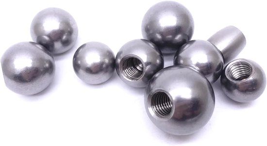 Saxofoon Reparatie Kit - Blaasinstrument Gereedschap - Deuken Verwijderen - 9 Verschillende Maten Ballen - 12mm-22mm - Zilver van Merkloos — afbeelding 4