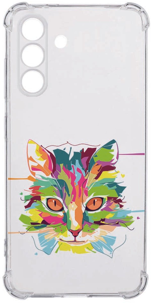 Samsung Galaxy A36 Back Cover - Cat Color TPU Schokbestendig