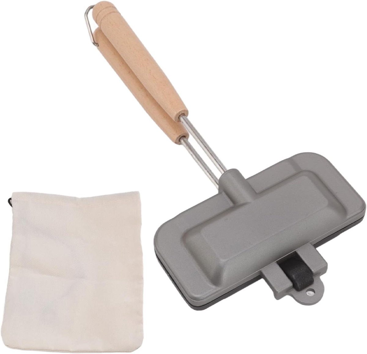 Sandwich Koekenpan - Ontbijt Pan - Sandwiches Maken - Dubbelzijdig Grillen - Compact - Multi