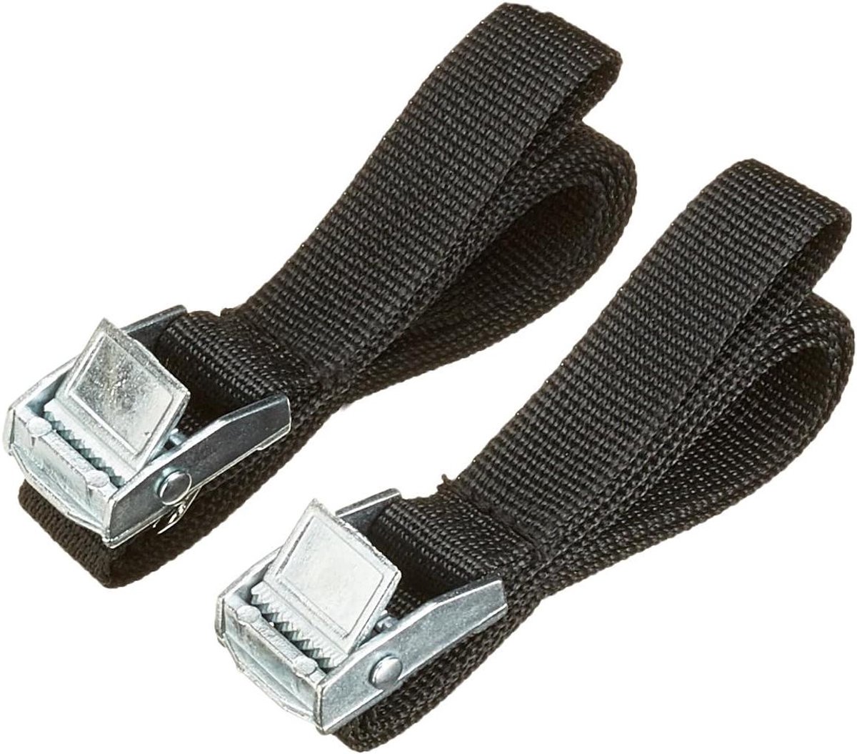 Spanband Metaal - Bagageband Vastzetband - Bagage Vastzetten - Eenvoudig en stevig - 0.75 meter 18mm - Zwart