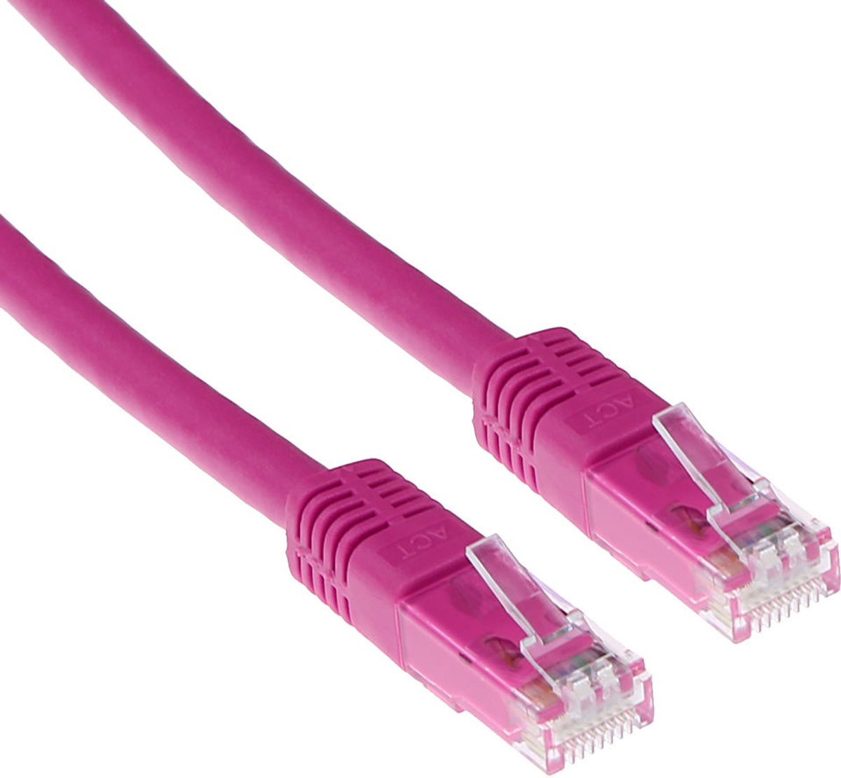 ACT IB7320 U/UTP CAT6A Patchkabel Roze - 20 meter
