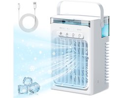 Mobiele Airco - Verplaatsbare Koeler - Ruimte Koelen - Energiezuinig Model - 9000 BTU - Wit