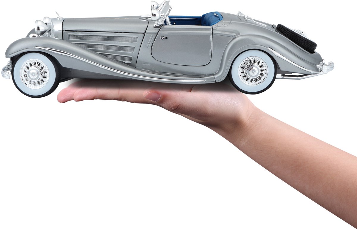 Modelauto Mercedes 500K Special Roadster 1:18 - speelgoed auto schaalmodel — afbeelding 18