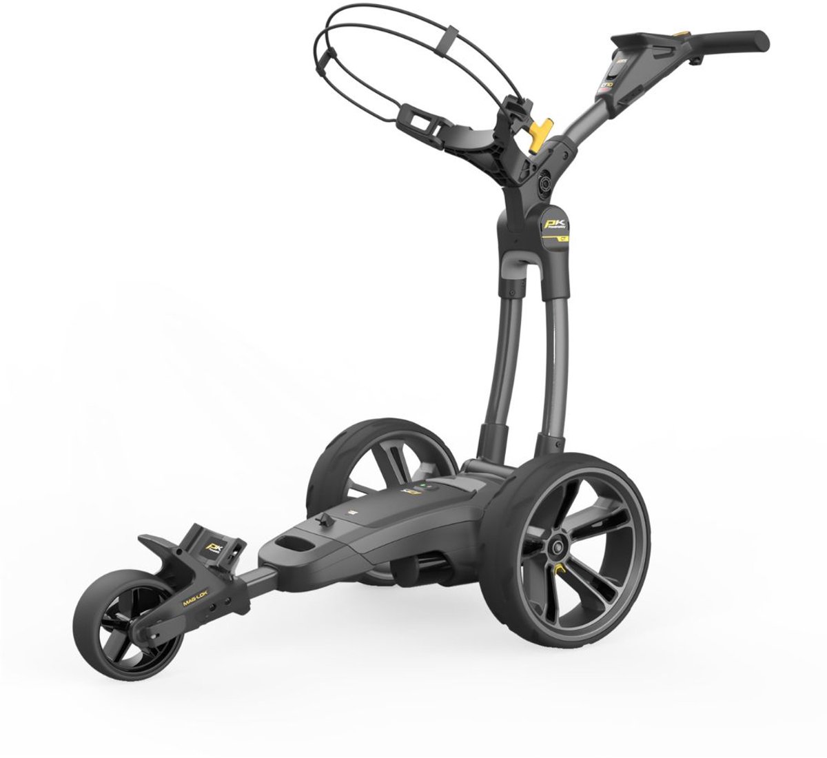 Elektrische Golftrolley Powakaddy CT10 GPS EBS XL Lithium