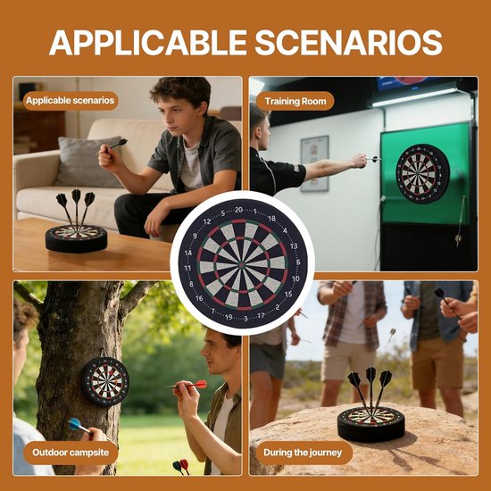 Dart Houders - Dart Dock - Georganiseerde Opslag - Beschermt Tegen Slijtage - Set van 2 - Zwart van Dart — afbeelding 3