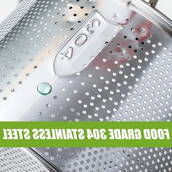 Roestvrijstalen Frituurmand met Lange Handgreep, Ideaal voor Frituren, Koken en Bakken, Keuken Accessoire voor Eten en Snacks van Merkloos — afbeelding 3