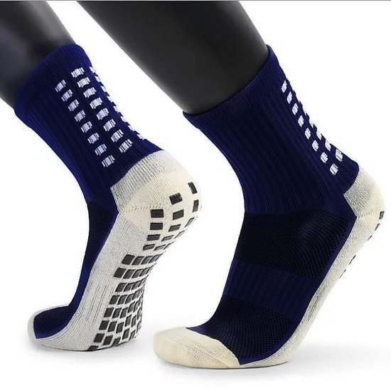 TRIXES Non-slip Sportsokken - Navy Blauw & Wit voor Yoga, Pilates en Actieve Sporten — afbeelding 5