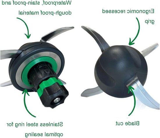 Beschermhoes voor Mixer Bladen, Antiknijpprotector voor Deeg, Geschikt voor Kneten en Mixen, Ideaal voor Thermomix TM5 TM6 — afbeelding 3