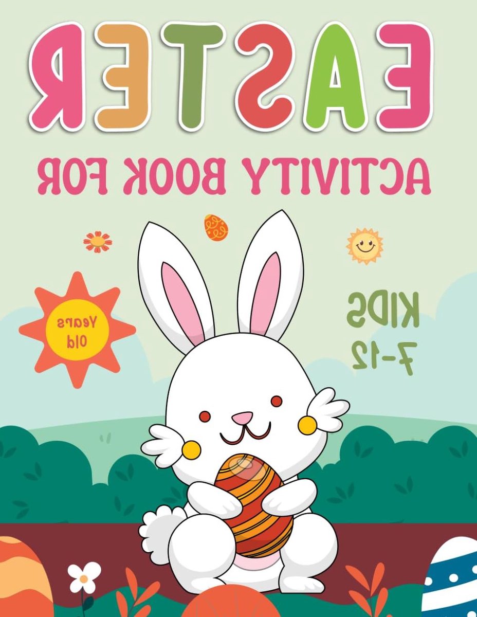 Activiteitenboek Pasen - Kinderspelletjes - Creatief Bezig Zijn - Veelzijdige Opdrachten - 8.5 x 11 Inch - Niet Van Toepassing