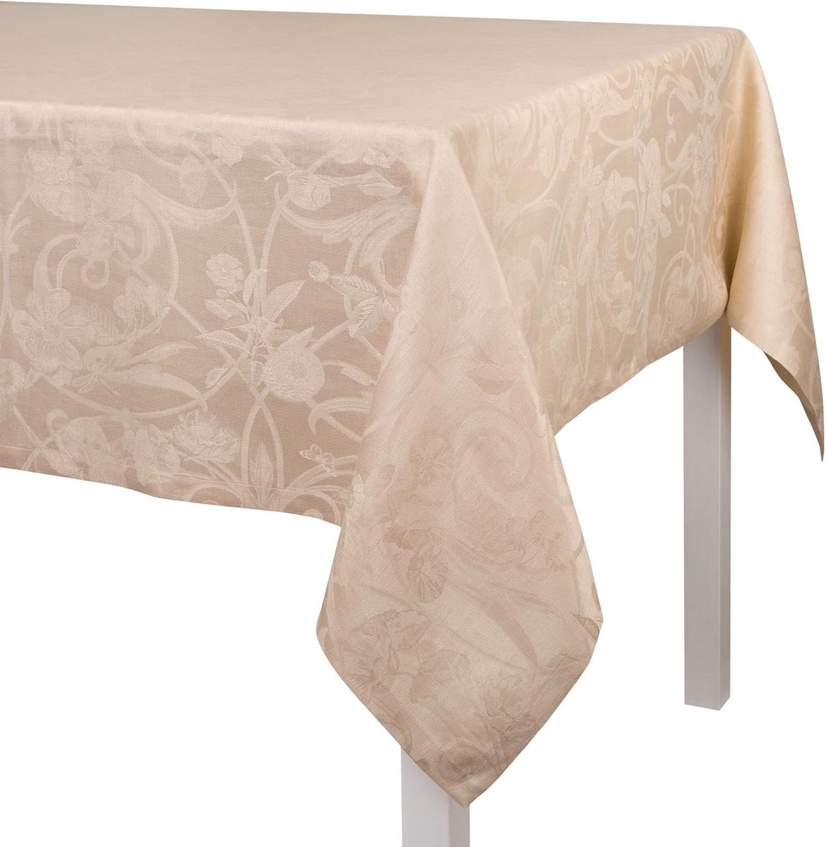 Tafelkleed - Rond Linnen - Eettafel Decoratie - Op Maat Gemaakt - 175 cm - Flanel