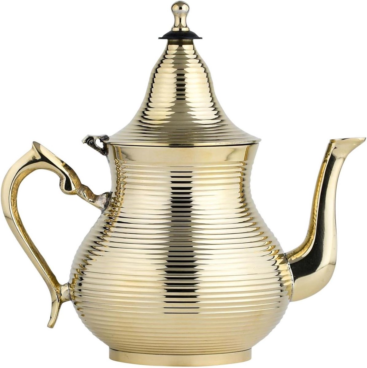 Oosterse Theepot - Theekoker Muntthee - Traditioneel Thee Zetten - Met Zeefinzet - 750ml - Goud