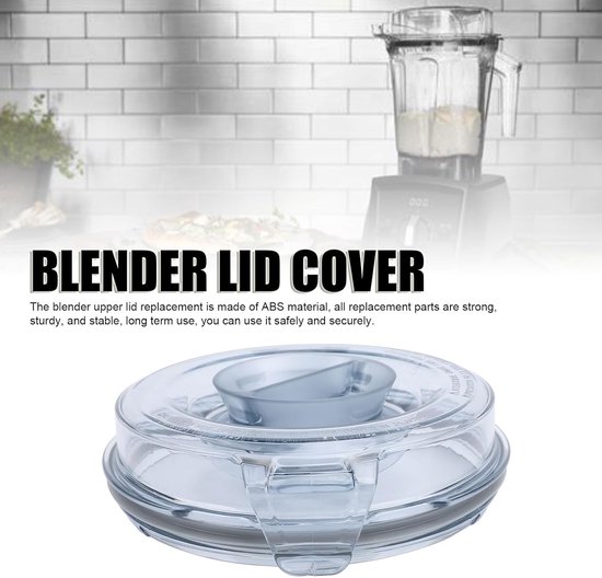 Blender Deksel - Kan Deksel - Apparaat Onderhoud - Stevig ABS Materiaal - 64 Oz - Zwart van Merkloos — afbeelding 4