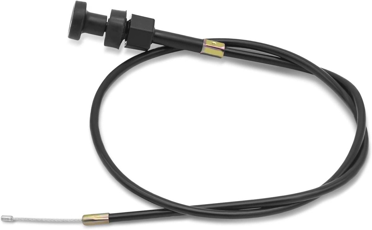 Gaskabel - Choke kabel - Motoronderhoud - Eenvoudige montage - 74 cm - Zwart
