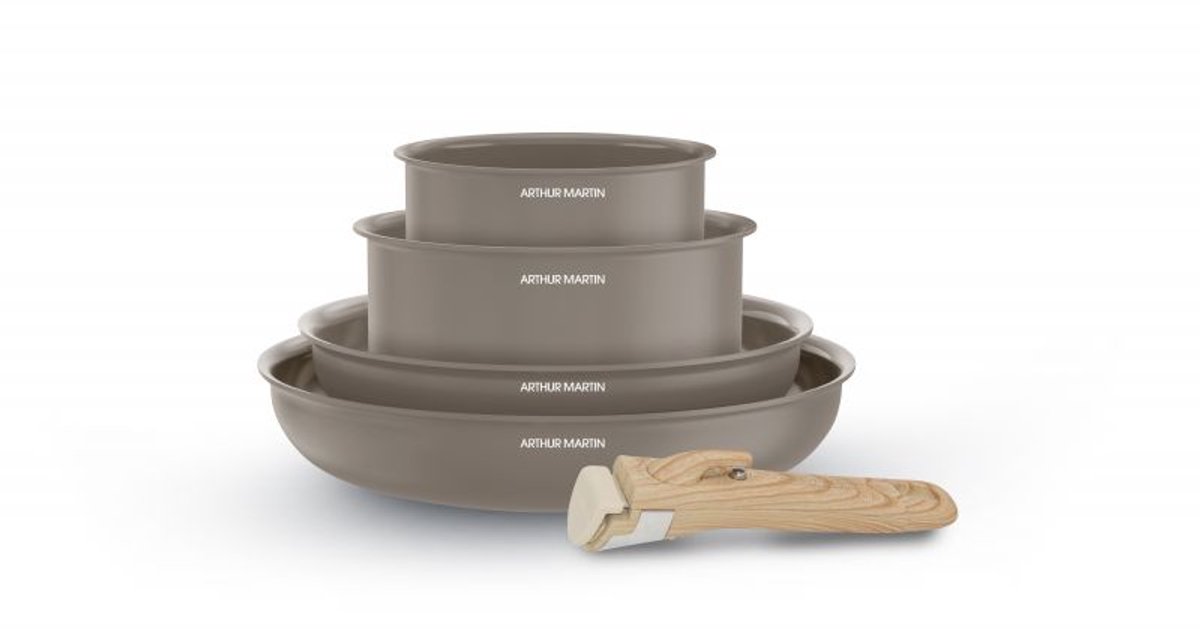 Arthur Martin – AM9192 – Pannenset – 5-delig – Keramische anti-aanbak