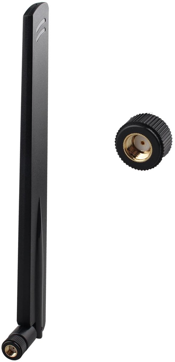 ONF3 - Wifi 6E Antenne - Dual Band - Omnidirectioneel - 15dBi - Verbeterde signaalsterkte - Voor 2.4GHz en 5GHz - Voor draadloze netwerken - 15dBi
