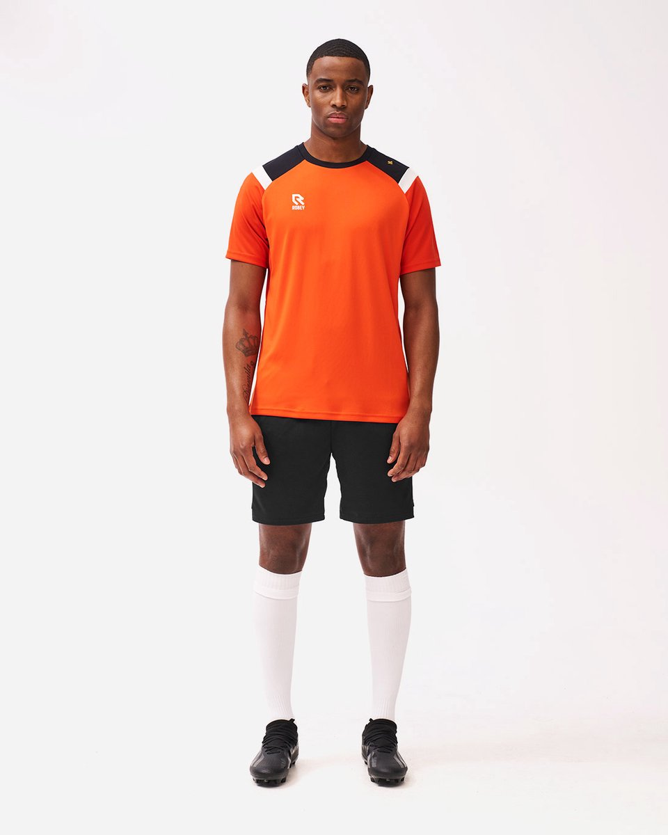 Robey Control Shirt - Orange - XXXL