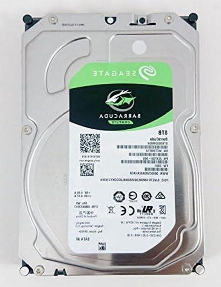 Interne Harde Schijf - Opslagstation - Desktop Opslag - Hoge Capaciteit - 8 TB - Zwart