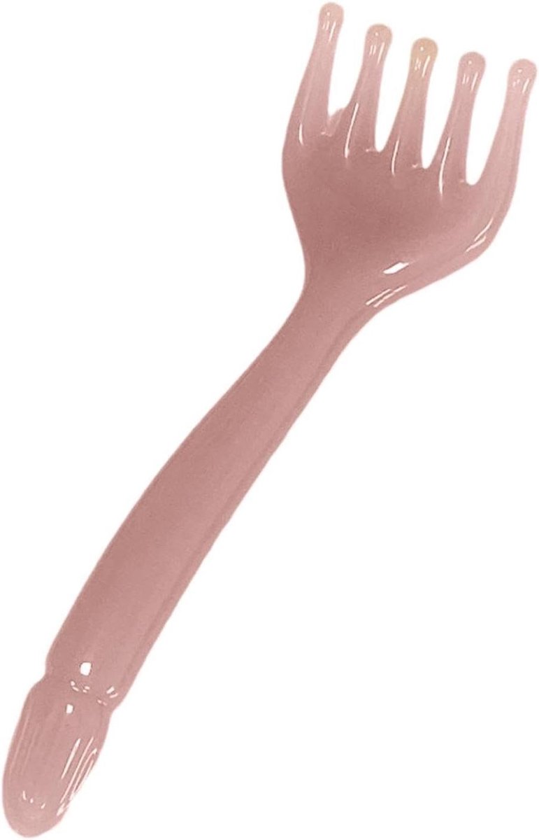 Hoofdhuid Massage Tool - Hand Kam - Ontspanning Bevorderen - Vijfvinger Ontwerp - 163 cm - Zwart