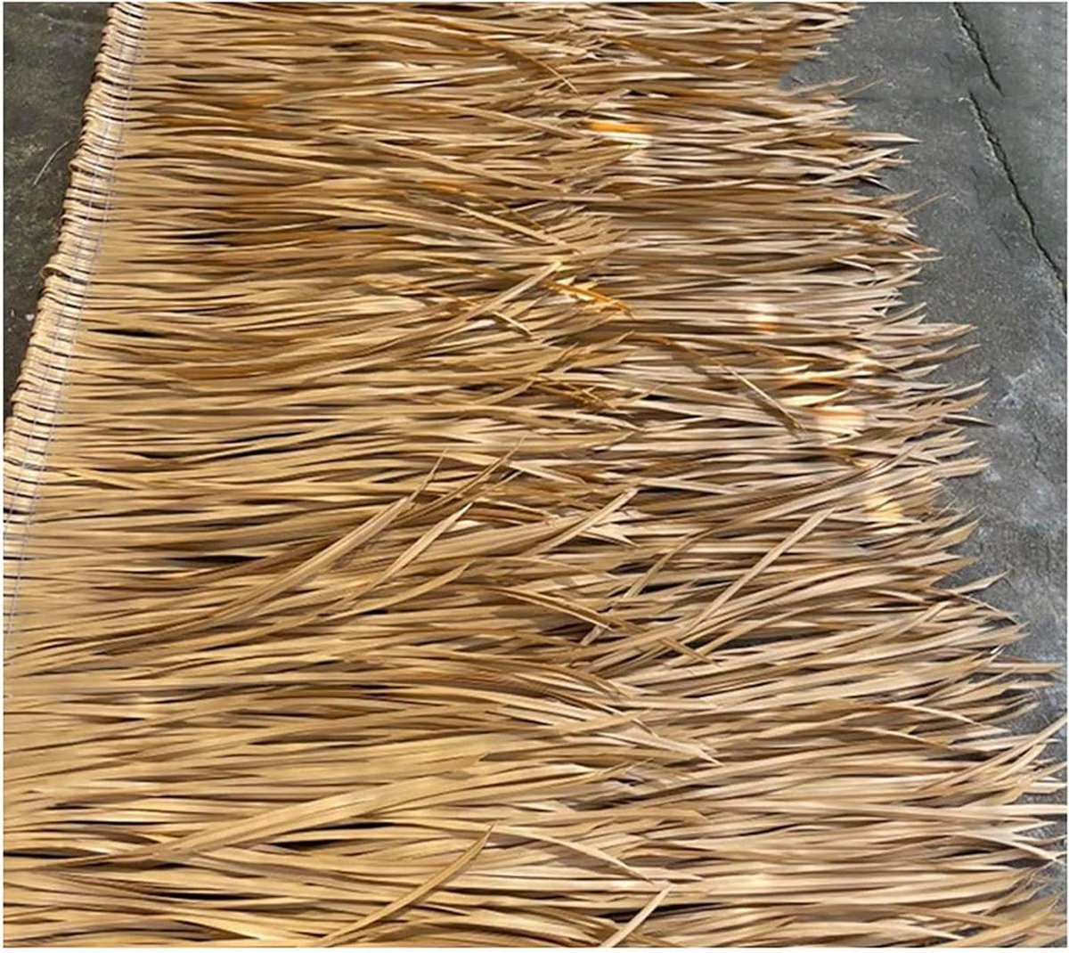 Rieten Dakbedekking - Mexicaans Gras - Tuin Decoratie - Duurzaam Polymeer - 50 cm Breed - 