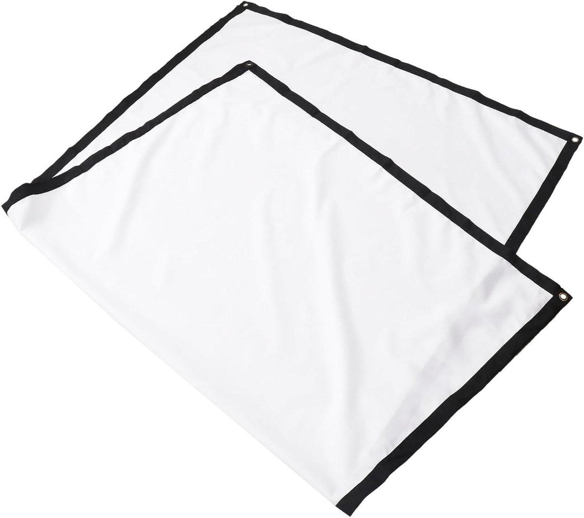 Projectiescherm - Beamerdoek - Thuisbioscoop Creëren - Draagbaar Lichtverspreiding - 60-100 inch - Wit