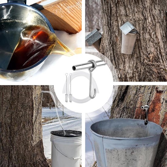 Sap Tapperset - Boom Taps - Sap Collectie - Roestvrij Staal - 91 cm Buis - Zilverkleurig van SAP — afbeelding 5