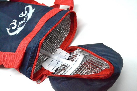 Fles Thermohoes - Koeltas Fles - Dranken Koel Houden - Verstelbare Schouderriem - 1.5 Liter - Blauw — afbeelding 3